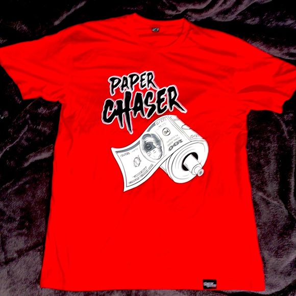 PG Apparel “Paper Chaser” Tee XL - Picture 1 of 4
